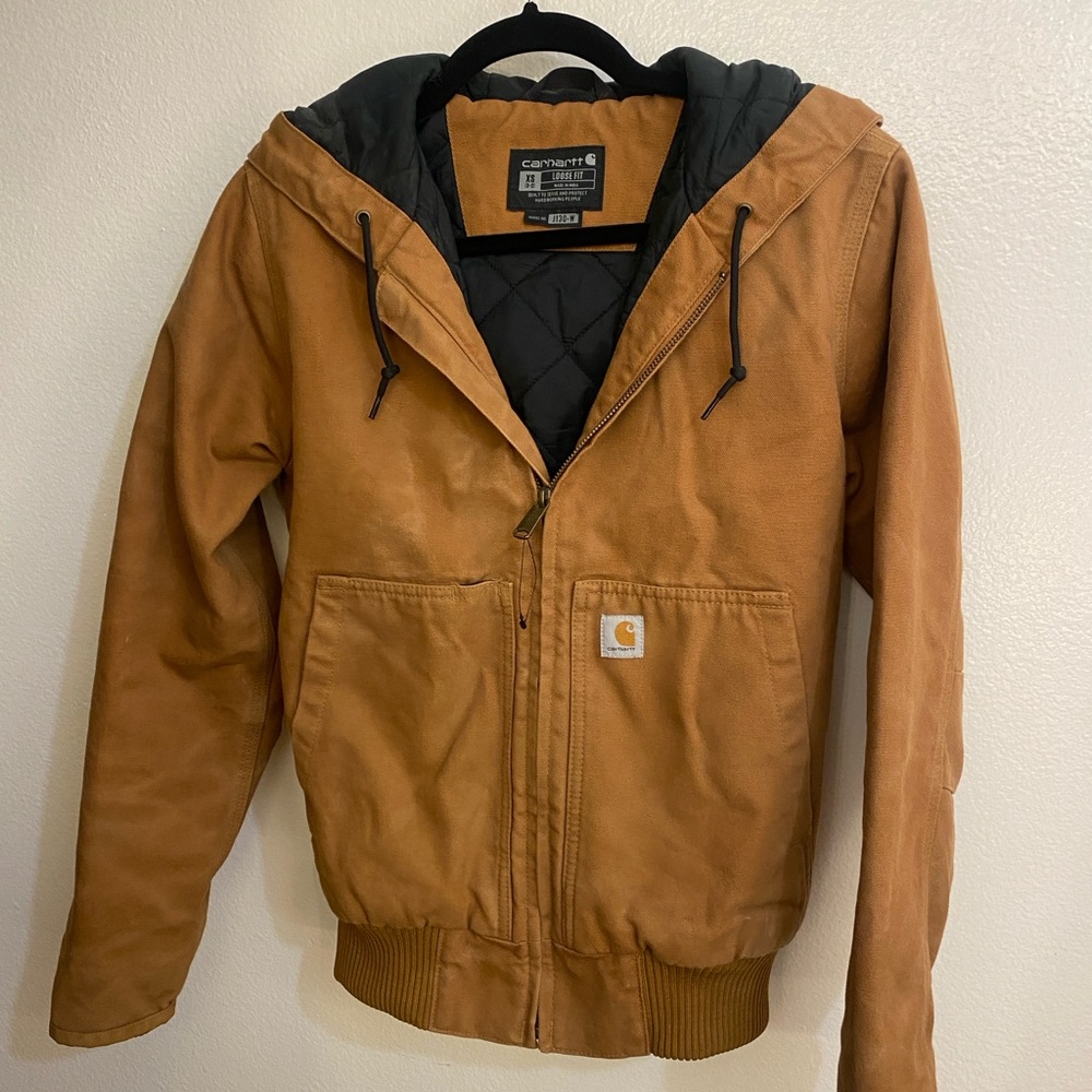 Carhartt Women’s Active Jacket - loose fit, washed duck, 3 warmest rating